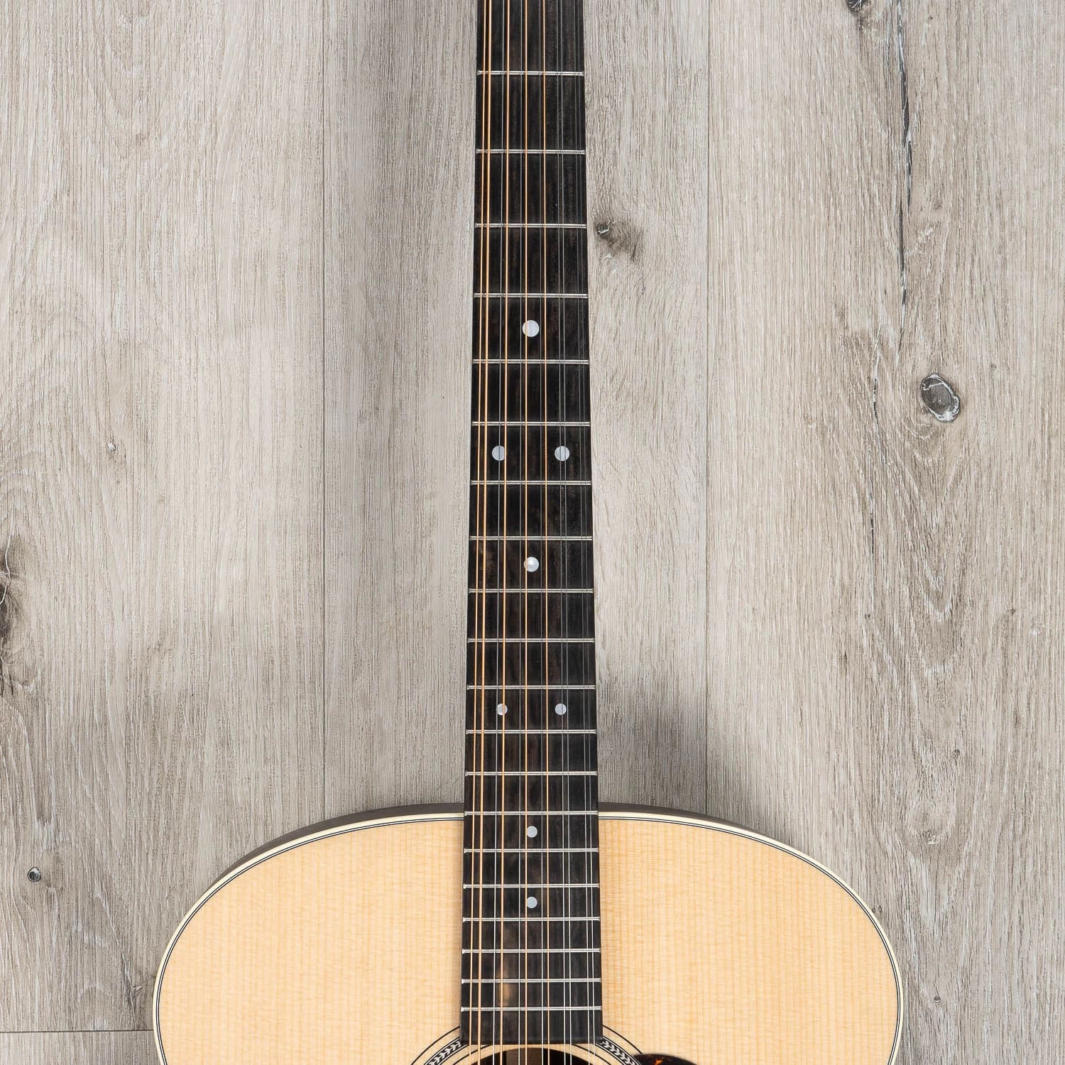 Martin Grand J-16E 12-String Acoustic Electric Guitar, Sitka Spruce Top 9 Martin Grand J-16E 12-String Acoustic Electric Guitar, Sitka Spruce Top - Image 7