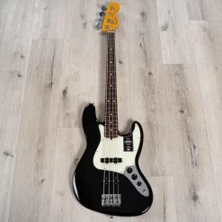 Fender American Professional II Jazz Bass, Rosewood Fretboard, Black -Musical Instrument Store 20230705 dsc00430