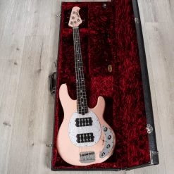 Ernie Ball Music Man StingRay Special 4 HH Bass, Rosewood Fretboard, Pueblo Pink -Musical Instrument Store 20230706 dsc00793 1