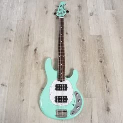 Ernie Ball Music Man StingRay Special 4 HH Bass, Rosewood Fretboard, Laguna Green -Musical Instrument Store 20230706 dsc00845 1