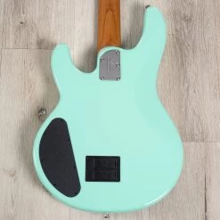 Ernie Ball Music Man StingRay Special 4 HH Bass, Rosewood Fretboard, Laguna Green -Musical Instrument Store 20230706 dsc00863 1