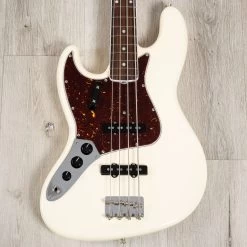 Fender American Vintage II 1966 Left-Hand Jazz Bass, Rosewood Fretboard, Olympic White