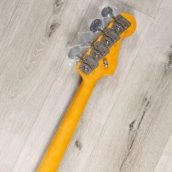 Fender American Vintage II 1966 Left-Hand Jazz Bass, Rosewood Fretboard, Olympic White -Musical Instrument Store 20230706 dsc01415