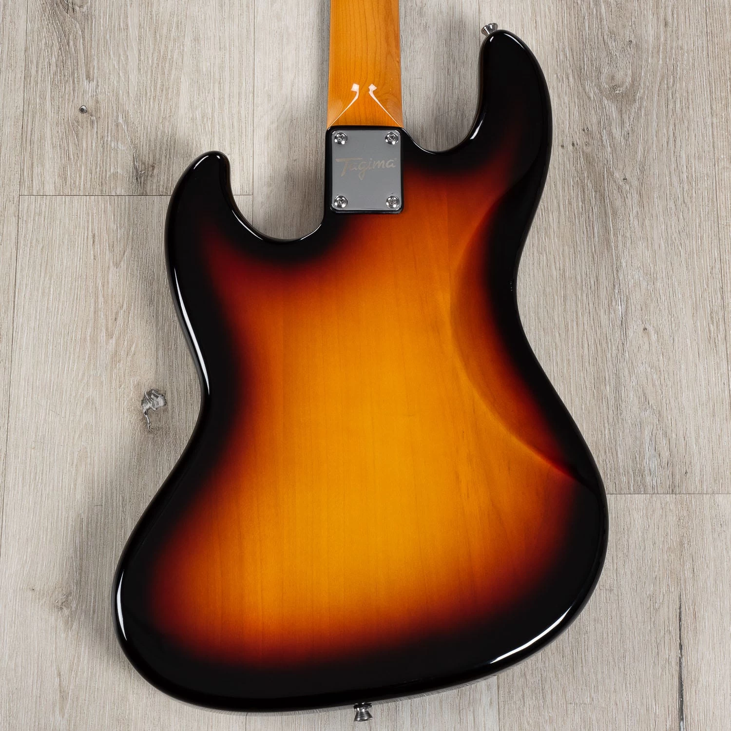 Tagima TW-73 Bass, Technical Wood Fretboard, Tortoise Pickguard, Sunburst 9 Tagima TW-73 Bass, Technical Wood Fretboard, Tortoise Pickguard, Sunburst - Image 7