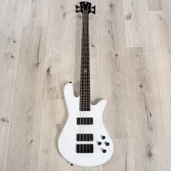 Spector NS Ethos 4 HP Bass, Ebony Fretboard, White Sparkle Gloss 16 Spector NS Ethos 4 HP Bass, Ebony Fretboard, White Sparkle Gloss -Musical Instrument Store 20230829 dsc05429