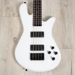 Spector NS Ethos 4 HP Bass, Ebony Fretboard, White Sparkle Gloss