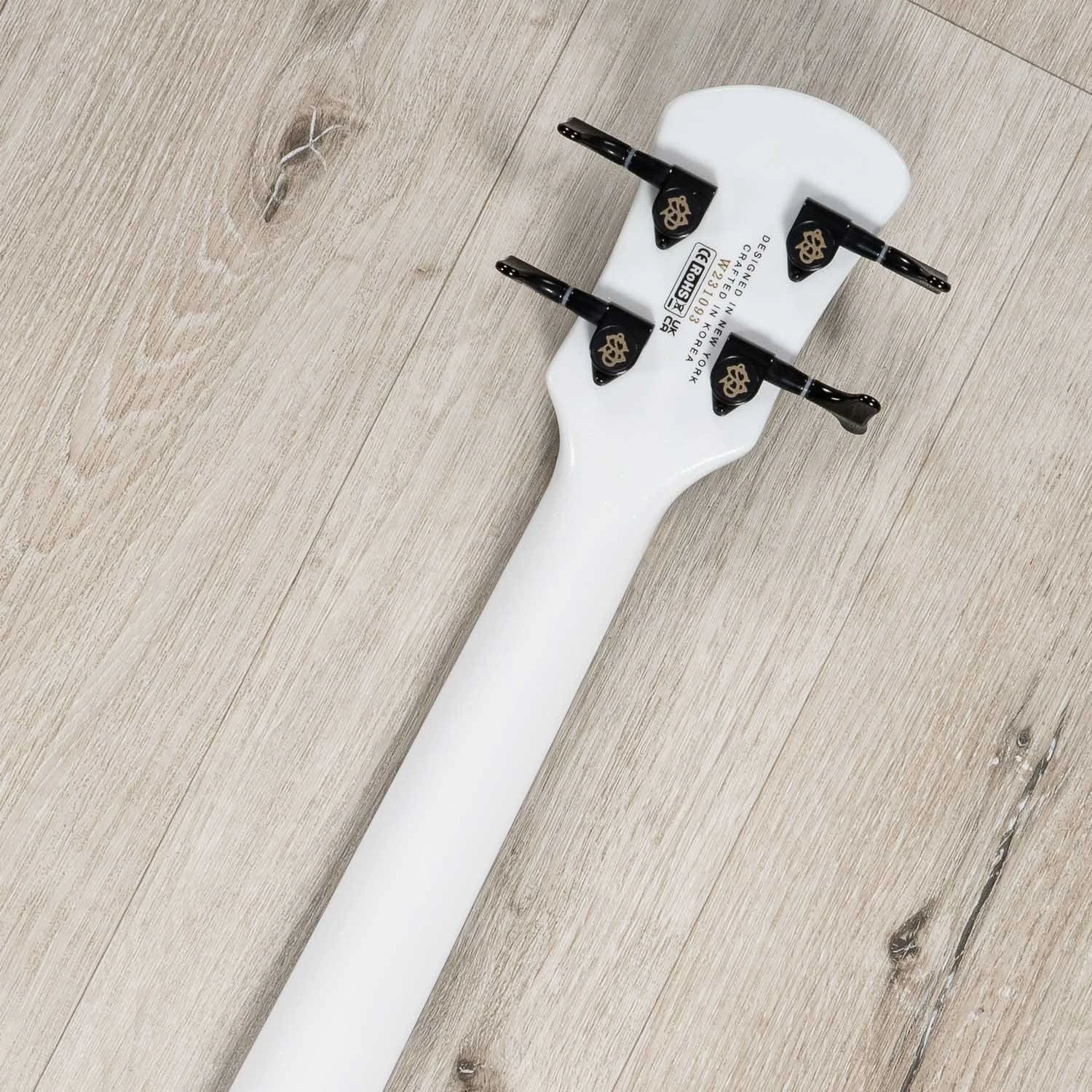 Spector NS Ethos 4 HP Bass, Ebony Fretboard, White Sparkle Gloss 11 Spector NS Ethos 4 HP Bass, Ebony Fretboard, White Sparkle Gloss - Image 9