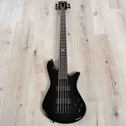 Spector NS Ethos 5 HP 5-String Bass, Ebony Fretboard, EMG 40DC, Black Gloss -Musical Instrument Store 20230901 dsc06154