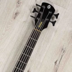 Spector NS Ethos 5 HP 5-String Bass, Ebony Fretboard, EMG 40DC, Black Gloss -Musical Instrument Store 20230901 dsc06166
