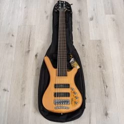 Warwick RockBass Corvette Basic 6-String Bass, Natural Transparent Satin -Musical Instrument Store 20230906 dsc06511