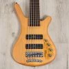 Warwick RockBass Corvette Basic 6-String Bass, Natural Transparent Satin -Musical Instrument Store 20230906 dsc06516