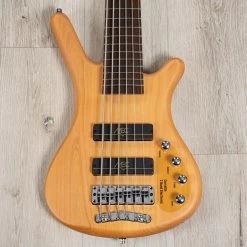 Warwick RockBass Corvette Basic 6-String Bass, Natural Transparent Satin