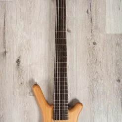 Warwick RockBass Corvette Basic 6-String Bass, Natural Transparent Satin -Musical Instrument Store 20230906 dsc06522