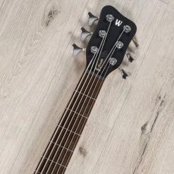 Warwick RockBass Corvette Basic 6-String Bass, Natural Transparent Satin -Musical Instrument Store 20230906 dsc06524