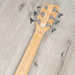 Warwick RockBass Corvette Basic 6-String Bass, Natural Transparent Satin -Musical Instrument Store 20230906 dsc06526