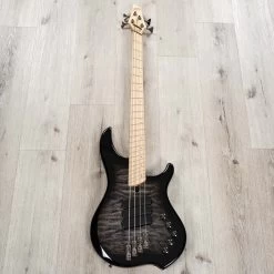 Dingwall Combustion 4 Multi-Scale Bass, Maple Fretboard, 2-Tone Blackburst Quilt -Musical Instrument Store 20230927 dsc08508