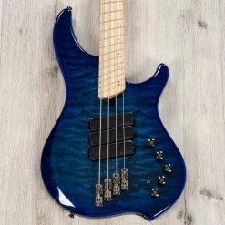 Dingwall Combustion 4 Multi-Scale Bass, Maple Fretboard, Indigoburst Quilt