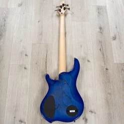 Dingwall Combustion 4 Multi-Scale Bass, Maple Fretboard, Indigoburst Quilt -Musical Instrument Store 20230927 dsc08555