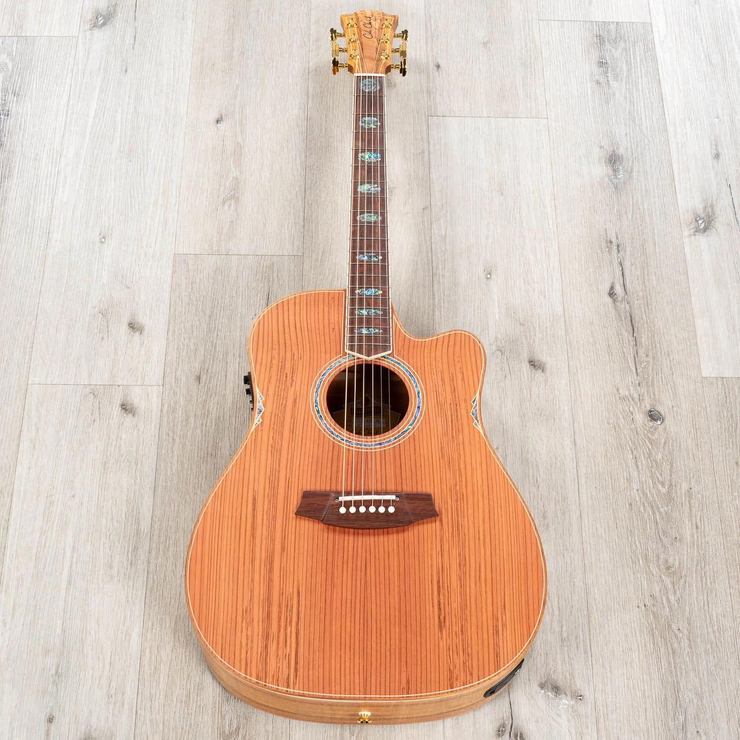 Cole Clark FL3EC-RDBL-AE FL Dreadnought 3 Acoustic-Electric Guitar, Redwood Top 7 Cole Clark FL3EC-RDBL-AE FL Dreadnought 3 Acoustic-Electric Guitar, Redwood Top - Image 5