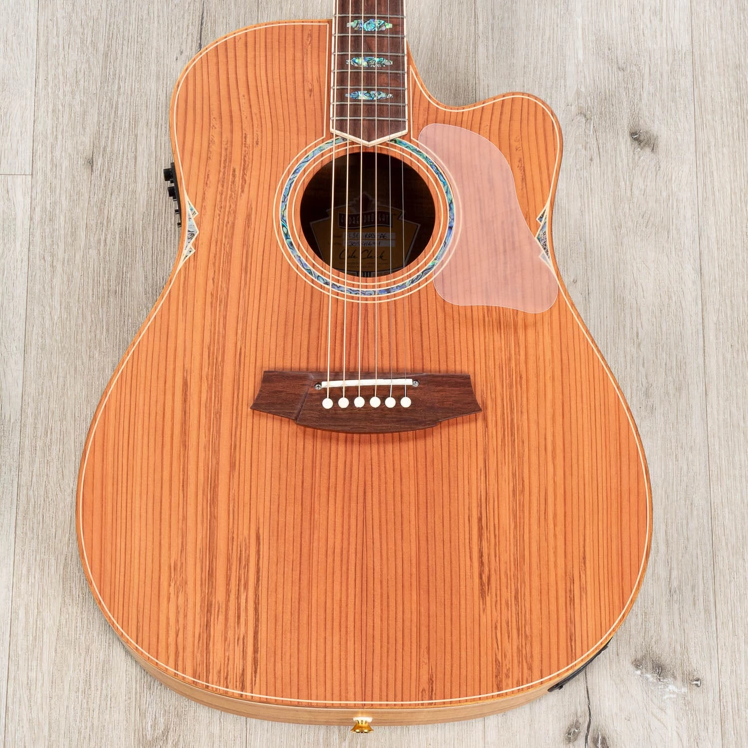 Cole Clark FL3EC-RDBL-AE FL Dreadnought 3 Acoustic-Electric Guitar, Redwood Top 13 Cole Clark FL3EC-RDBL-AE FL Dreadnought 3 Acoustic-Electric Guitar, Redwood Top - Image 11
