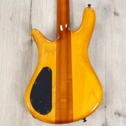 Spector USA NS-2 Bass, Roasted Maple Fretboard, Curly Maple Top Over Swamp Ash, Trans Amber -Musical Instrument Store 20231010 dsc09965