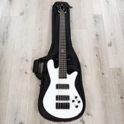 Spector NS Ethos 5 HP 5-String Bass, Ebony Fretboard, EMG 40DC, White Sparkle Gloss (B-STOCK) 27 Spector NS Ethos 5 HP 5-String Bass, Ebony Fretboard, EMG 40DC, White Sparkle Gloss (B-STOCK) -Musical Instrument Store 20231017 dsc00747