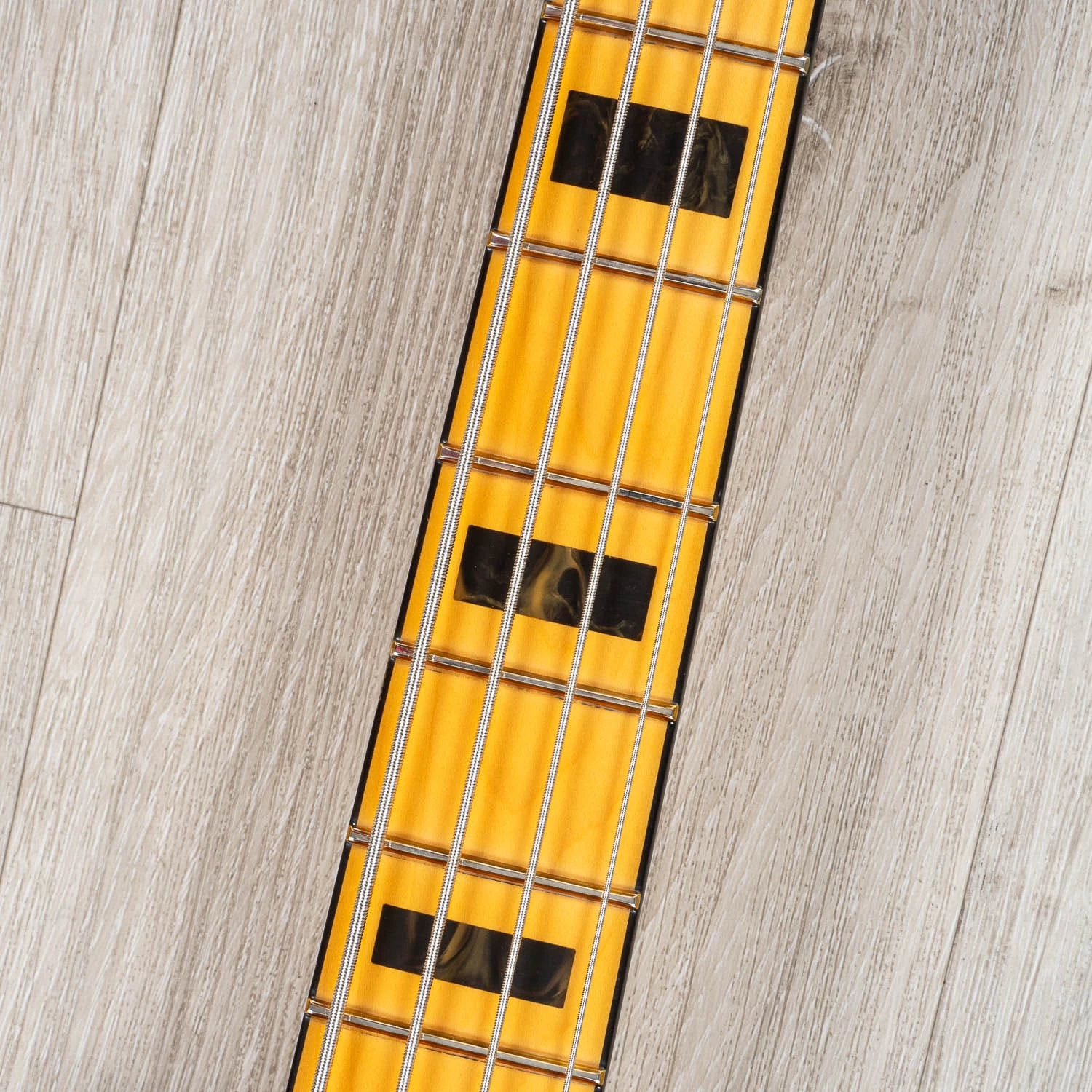 Fender American Ultra Jazz Bass, Maple Fingerboard, Texas Tea 10 Fender American Ultra Jazz Bass, Maple Fingerboard, Texas Tea - Image 8