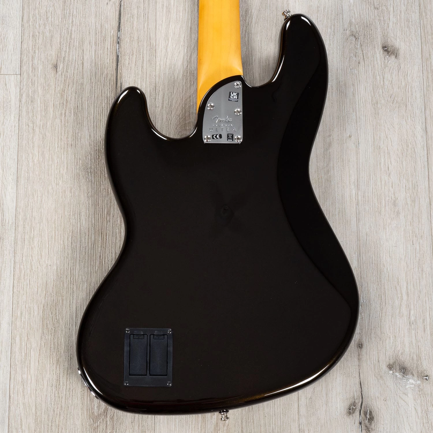 Fender American Ultra Jazz Bass, Maple Fingerboard, Texas Tea 9 Fender American Ultra Jazz Bass, Maple Fingerboard, Texas Tea - Image 7