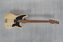 Sire Marcus Miller D5 4-String Bass, Roasted Maple Fretboard, Vintage White
