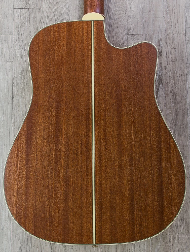 Takamine P3DC Left-Handed Dreadnought Acoustic-Electric Guitar, Natural, Rosewood Board 4 Takamine P3DC Left-Handed Dreadnought Acoustic-Electric Guitar, Natural, Rosewood Board - Image 2