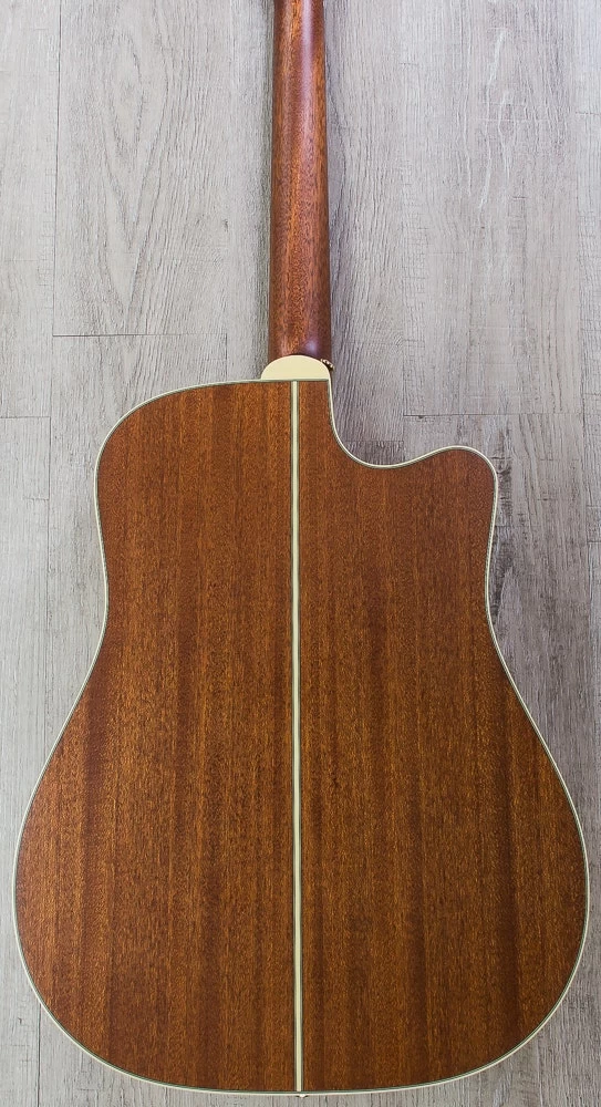 Takamine P3DC Left-Handed Dreadnought Acoustic-Electric Guitar, Natural, Rosewood Board 6 Takamine P3DC Left-Handed Dreadnought Acoustic-Electric Guitar, Natural, Rosewood Board - Image 4