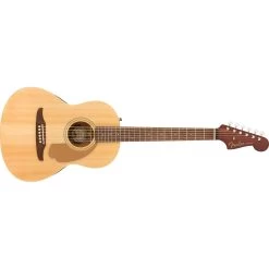 Fender Sonoran Mini Acoustic Guitar W/ Gig Bag, Walnut Fretboard, Natural