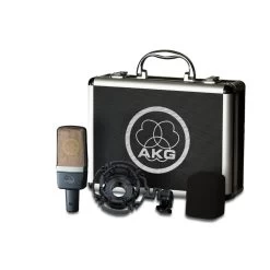 AKG C214 Professional Large-Diaphragm Condenser Microphone -Musical Instrument Store akg c214 2