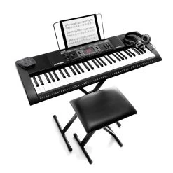 Alesis Harmony 61 MkIII 61-Key Portable Keyboard, Built-In Speakers -Musical Instrument Store ale harmony61 mk3 3