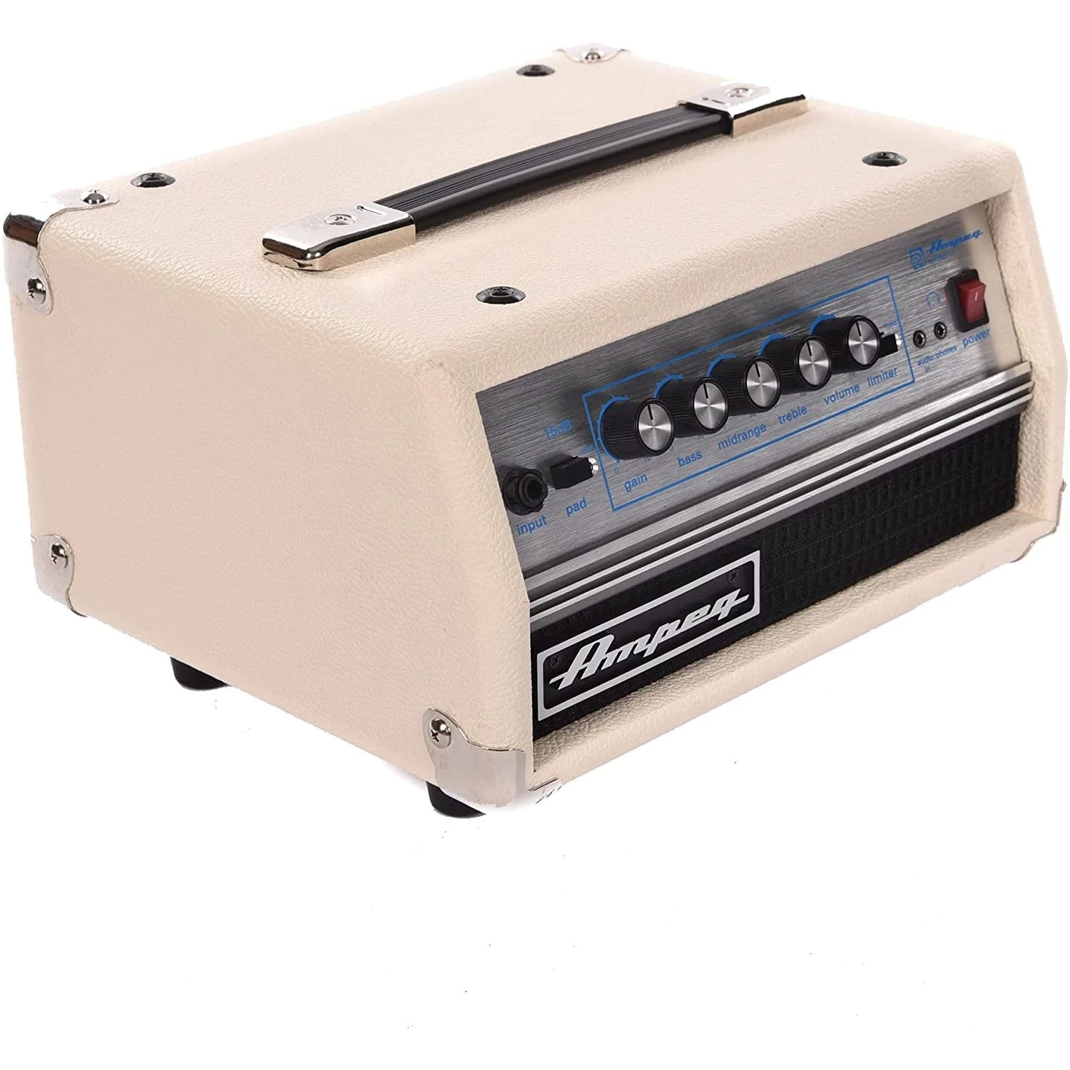 Ampeg Micro-VR 200-Watt Bass Amp Head, Limited Edition White 4 Ampeg Micro-VR 200-Watt Bass Amp Head, Limited Edition White - Image 2