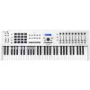 Arturia KeyLab 61 MKII Deluxe MIDI Controller Keyboard, 61 Key, White