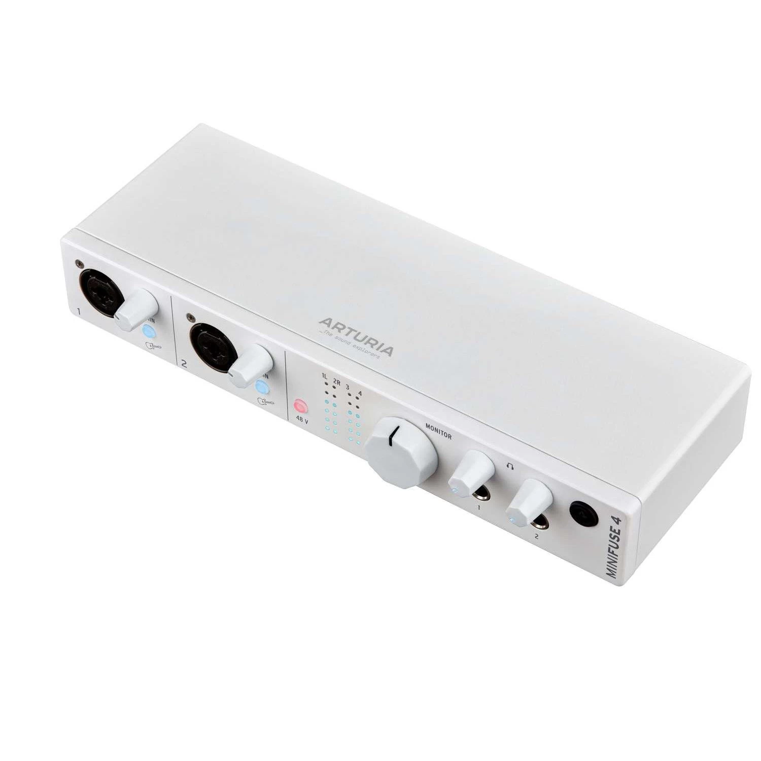Arturia MiniFuse 4 4-Input/4-Output Desktop USB-C Audio & MIDI Interface, White 5 Arturia MiniFuse 4 4-Input/4-Output Desktop USB-C Audio & MIDI Interface, White - Image 3