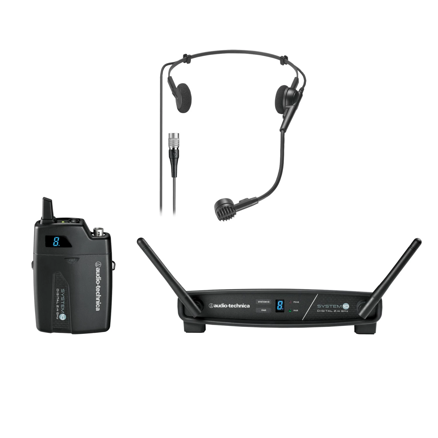 Audio-Technica System 10 ATW-1101/H Wireless Headworn Microphone System 3 Audio-Technica System 10 ATW-1101/H Wireless Headworn Microphone System