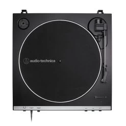 Audio-Technica AT-LP60XHP Automatic Belt-Drive Turntable W/ ATH-250AV Headphones -Musical Instrument Store at lp60xhp gm 3