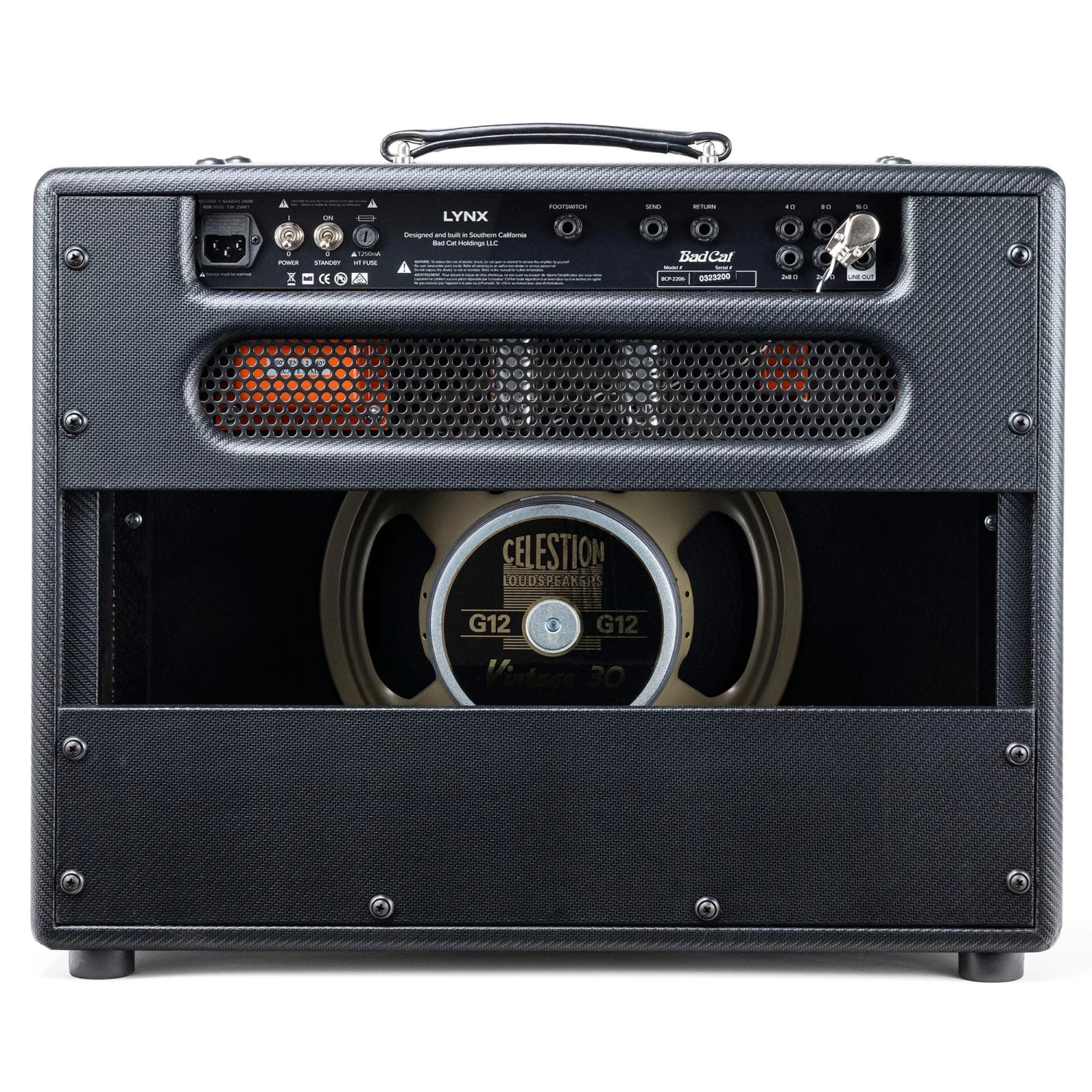 Bad Cat Lynx 50-Watt 1x12" Tube Guitar Combo Amp 6 Bad Cat Lynx 50-Watt 1x12" Tube Guitar Combo Amp - Image 4