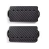 Bare Knuckle Ragnarok 6-String Humbucker Bridge And Neck Pickup Set, Carbon Fibre Tattoo W/ Black Bolts -Musical Instrument Store bkp rag set bbb