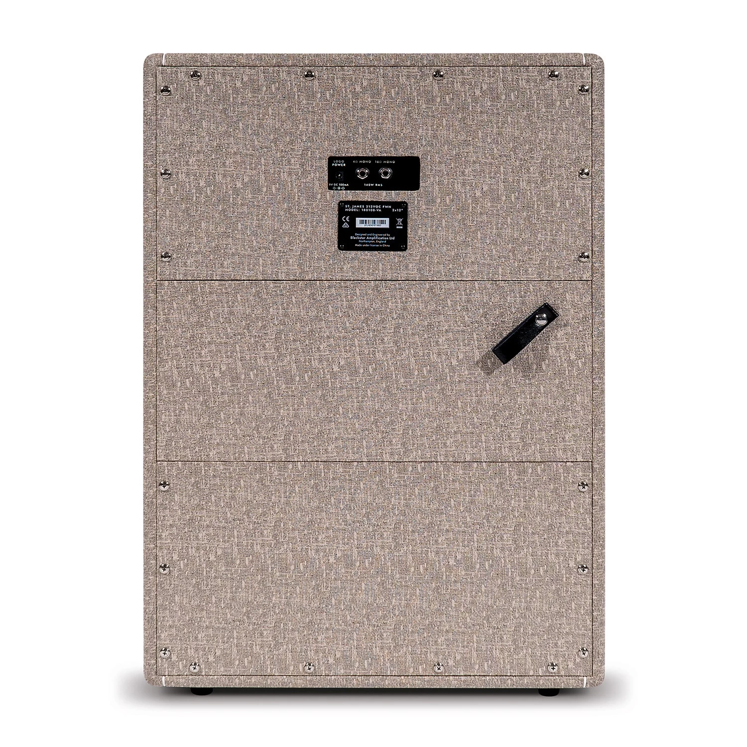 Blackstar St. James 212VOC Vertical 2x12" Guitar Amp Speaker Cab, Fawn 6 Blackstar St. James 212VOC Vertical 2x12" Guitar Amp Speaker Cab, Fawn - Image 4
