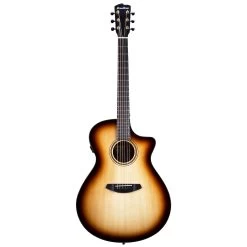 Breedlove Artista Pro Concerto CE Acoustic Electric Guitar, Solid European Spruce Top, Burnt Amber