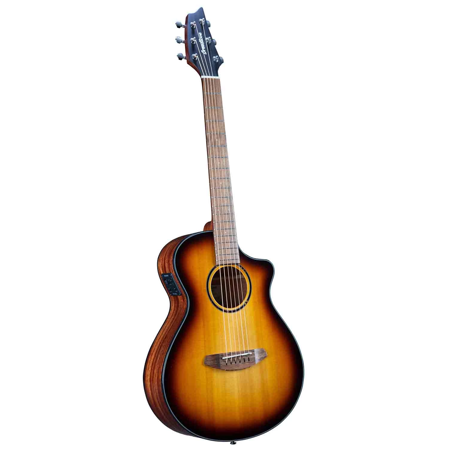 Breedlove Discovery S Companion Edgeburst CE Acoustic Guitar, Mahogany W/ Red Cedar 4 Breedlove Discovery S Companion Edgeburst CE Acoustic Guitar, Mahogany W/ Red Cedar - Image 2