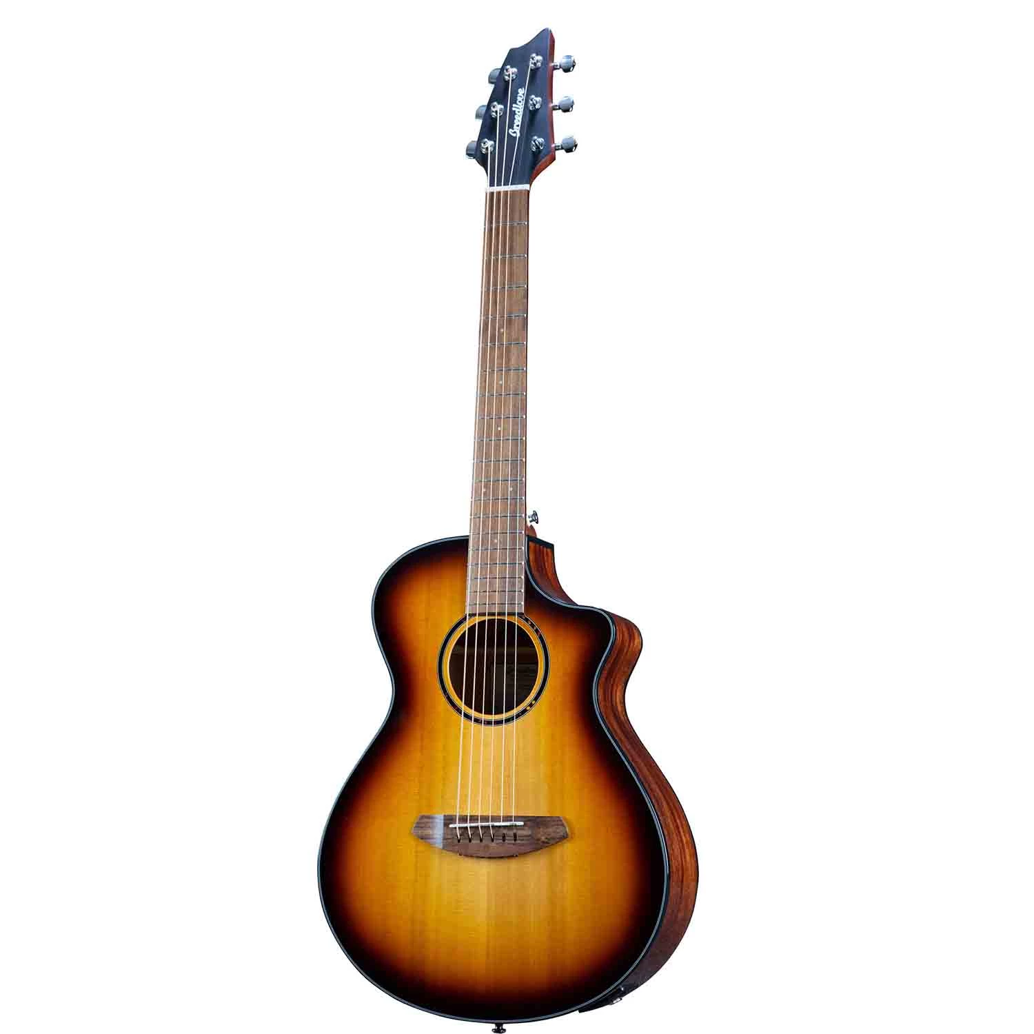 Breedlove Discovery S Companion Edgeburst CE Acoustic Guitar, Mahogany W/ Red Cedar 5 Breedlove Discovery S Companion Edgeburst CE Acoustic Guitar, Mahogany W/ Red Cedar - Image 3