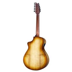 Breedlove Pursuit Exotic S Concert Amber 12-String CE Acoustic Guitar, Myrtlewood -Musical Instrument Store blv pscn49xcemymy 5