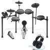 Alesis Nitro Mesh Kit 8-Piece Mesh-Head Electronic Drum Kit W/ DRP100 Headphones