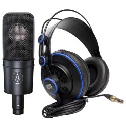 Audio-technica Audio Technica AT4040 Studio Vocal Microphone And PreSonus HD7 Headphones