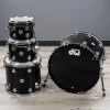 DW Drum Workshop Collectors Series 4-Piece Drum Kit, Piano Black Gloss Lacquer -Musical Instrument Store bu dw cs 4p pianoblack 1