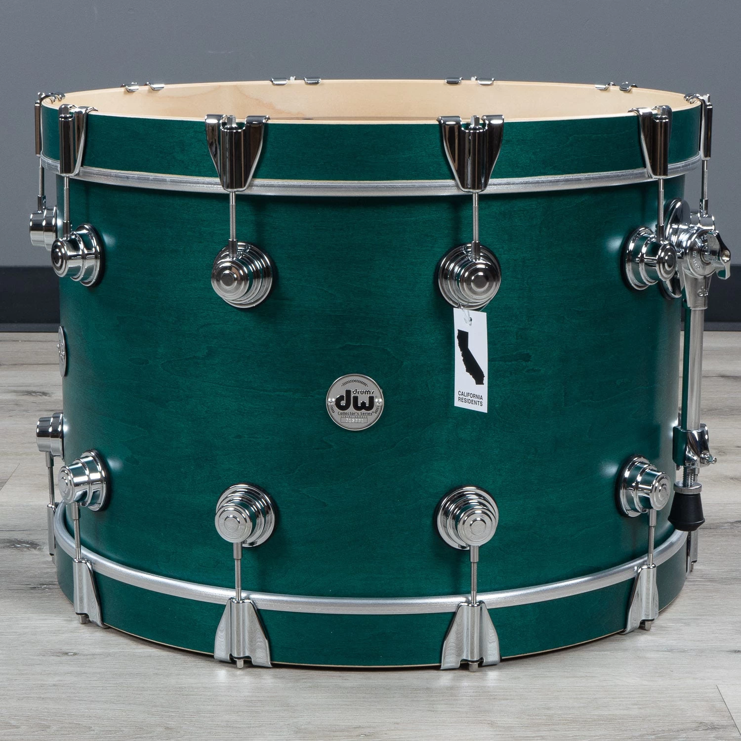 DW Drum Workshop Collector's Series 4-Piece Drum Kit W/ Snare, Satin Oil Teal 5 DW Drum Workshop Collector's Series 4-Piece Drum Kit W/ Snare, Satin Oil Teal - Image 3